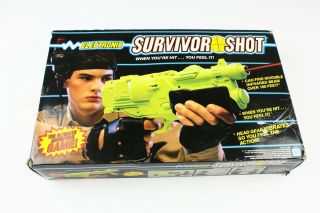 Vintage Electronic Survivor Shot Laser Tag Gun Game Hasbro Tomy