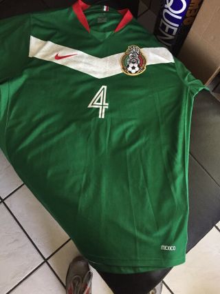 Mexico Nike World Cup 2006 Rafa Marquez Soccer Jersey Size L Vintage -