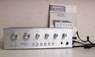 Vintage Dynaco Pat - 5 Pat5 Bi - Fet Solid - State Stereo Preamp Preamplifier
