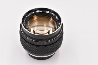 Rare Olympus OM System G.  Zuiko Auto - S 55mm f/1.  2 MF Prime Lens from Japan 2