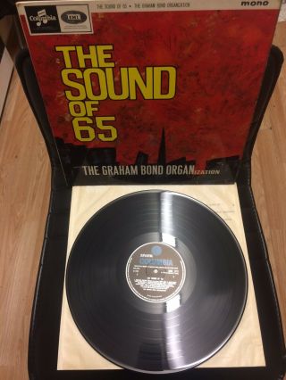 The Graham Bond Organization The Sound Of 65 Nmint Rare 1st Press Album