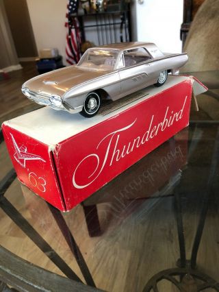 Vintage 1963 Ford Thunderbird Promo Model Car