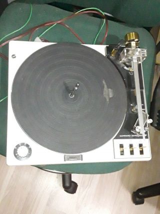 Vintage Garrard Zero 100 Record Player Turntable