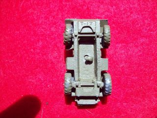 VINTAGE WW II AUTHENTICAST.  COMET,  ID US Army Armored Car T17E 5172 1:109 SCALE 2