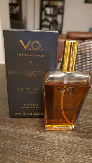 Vintage V.  O.  Version Originale Jean - Marc Sinan Eau De Parfum Homme 1.  6 Oz 50 Ml