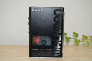 Sony Walkman Cassette Player Wm - 103 Black No Test Vintage 190218