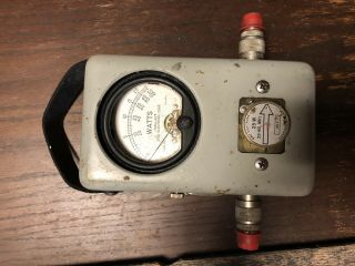 Vintage Wattmeter Thruline Bird Electronic Corp. 2