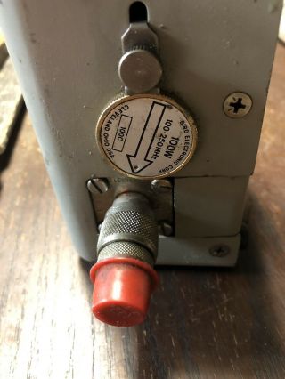 Vintage Wattmeter Thruline Bird Electronic Corp. 4