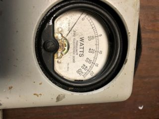 Vintage Wattmeter Thruline Bird Electronic Corp. 7