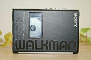 Sony Walkman Cassette Player Wm - 103 Black No Test Vintage 190403