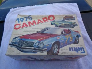 Mpc 1975 Camaro Model Kit Unbuilt