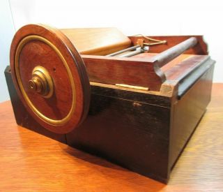 Vintage Mechanical Orguinette Musical Belt Driven 5 York Player Organ
