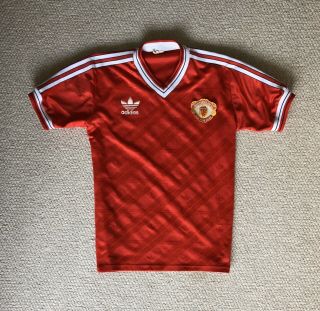 Rare Very Old & Vintage 1986 Manchester United Adidas Football Sharp Men 