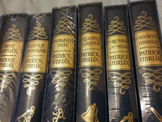 11 Patrick O ' Brian Folio Society Hardback Books All & Shrink Wrapped Rare T 4