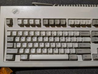 Vintage IBM Model M Mechanical Keyboard 1391401 w/ PS/2 Cable - Cleaned & 4