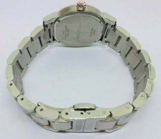 VINTAGE Women ' s BURBERRY BU9105 Swiss Machine Date Quartz Wrist Watch 8