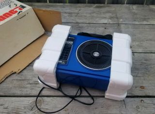 1970 ' S VINTAGE GE THE LOUDMOUTH PORTABLE 8 TRACK TAPE PLAYER. 4