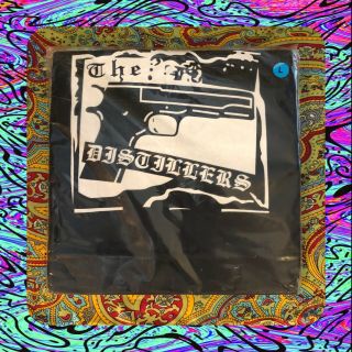 Unworn Vintage The Distillers L T - Shirt Deadstock Bagged Nos Qotsa Kyuss Rare