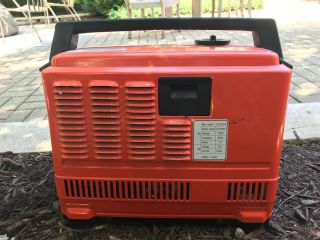 Vintage ECHO Portable Generator EG 550 Red. 6