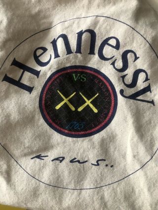 Kaws X Hennessy Very Rare Limited Edition With Tote Bag