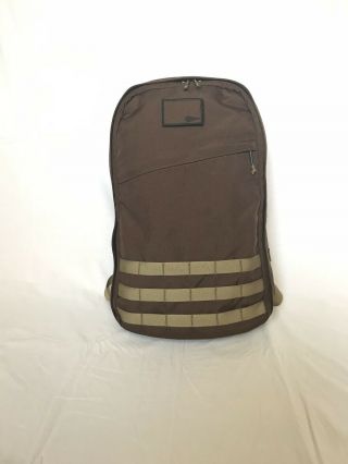 Goruck Gr1 Java 26l Backpack (old Version) With Rare Patch And Coyote Hip Belt