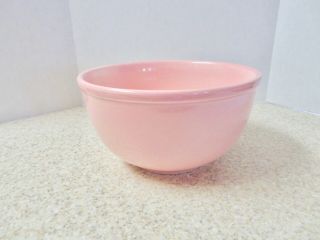 Vintage 1941 Lu - Ray Pastels Pink By Taylor Smith & T (ts&t) 10 1/4 " Mixing Bowl