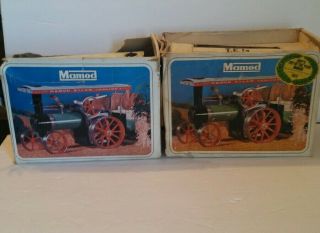2) Vintage Mamod Te1a Steam Powered Tractors -