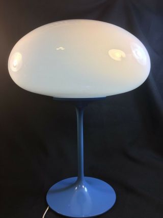 Bill Curry Stemlite By Design Line Mid - Century Lamp,  White Glass Shade,  Modelc3