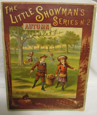 Rare 1884 First Edition Of The Little Showman 