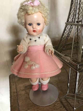Vintage Strung 1950s Miss Rosebud Doll Made In England As Found