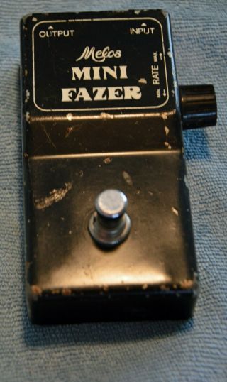Melos Mini Fazer Phase Pedal Univox - Vintage Seventies - Owner