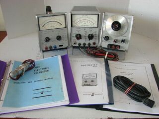 3 Pc Hewlett Packard Vintage Test Equipment Nr Start At $75 All To Go