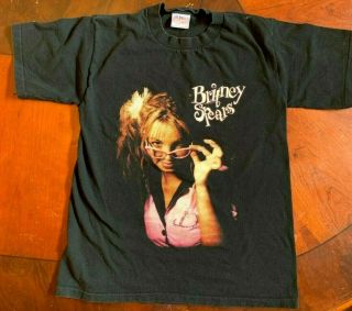 Vintage Rare Britney Spears 2000 OOPS I Did It Again Concert Tour shirt (S) 2