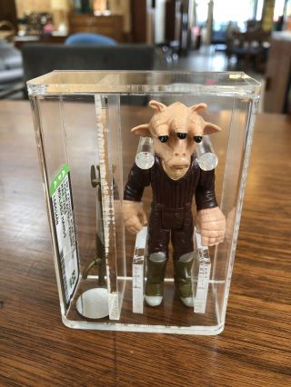 Vintage Star Wars Afa Graded 85 Ree Yees Molded Hands Action Figure