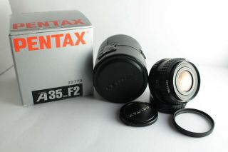 very Rare SMC Pentax - A F/2 35mm Lens 2/35mm Pentax wide angle Japan 10