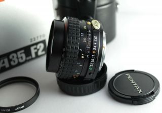 very Rare SMC Pentax - A F/2 35mm Lens 2/35mm Pentax wide angle Japan 4