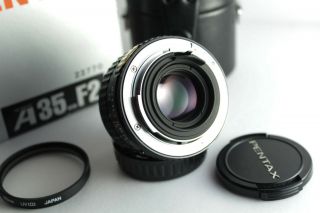 very Rare SMC Pentax - A F/2 35mm Lens 2/35mm Pentax wide angle Japan 6