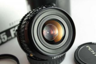 very Rare SMC Pentax - A F/2 35mm Lens 2/35mm Pentax wide angle Japan 7