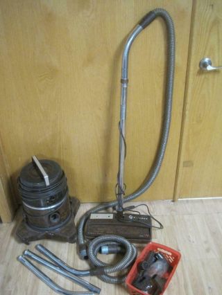 Vintage Rainbow Canister Vacuum Cleaner W/accessories Mdl R - 1650c