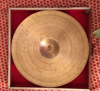 Vintage Avedis Zildjian 19” Thick And Heavy Turkish Cymbal Made In Usa