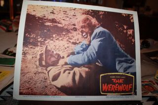 The Werewolf Vintage Movie Lobby Card 6 1956 The Strangling Kill