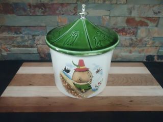 Vintage Mccoy Humpty Dumpty Cookie Jar - Nursery Rhyme Series