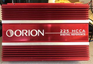 Old School Orion Hcca 225 2 Channel Amplifier,  Rare,  Usa,  Vintage,  Cheater