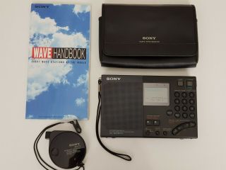 Vintage Sony World Band Shortwave Portable Radio Receiver Icf - Sw7600g