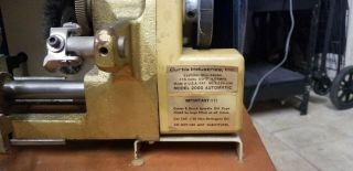 Vintage Curtis Industries Key Cutter/duplicator Model 2000k.  GE Motor 2