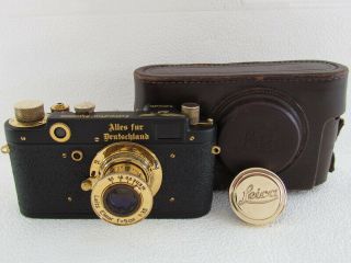Leica Ii (d) Luftwaffe Wwii Vintage Russian 35mm Rf Photo Camera