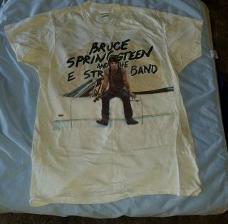 Bruce Springsteen And The E Street Band T Shirt Born In The Usa
