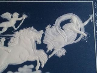 VILLEROY and BOCH METTLACH Porcelain Plaque of AURORA JASPER LTD EDT 5
