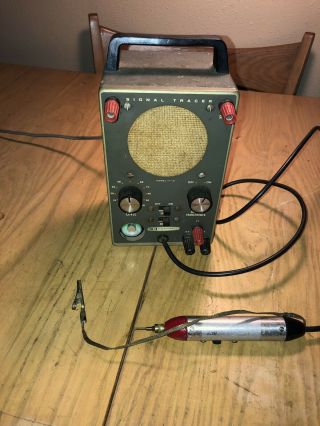Vintage Heathkit Radio Signal Output Transformer Tracer Model It - 12