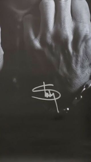Psa Signed Eminem Poster Rare Marshall Marhers Slim Shady Autograph Rap Huge Sig 2